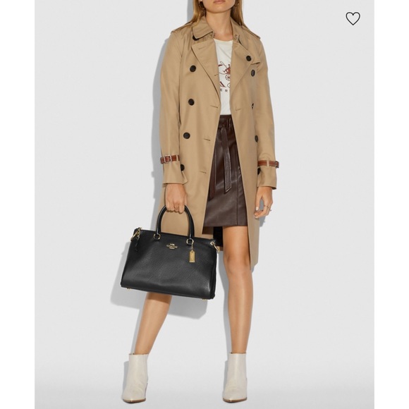 Coach Mia Satchel Black Leather. Excellent condition - Picture 2 of 14